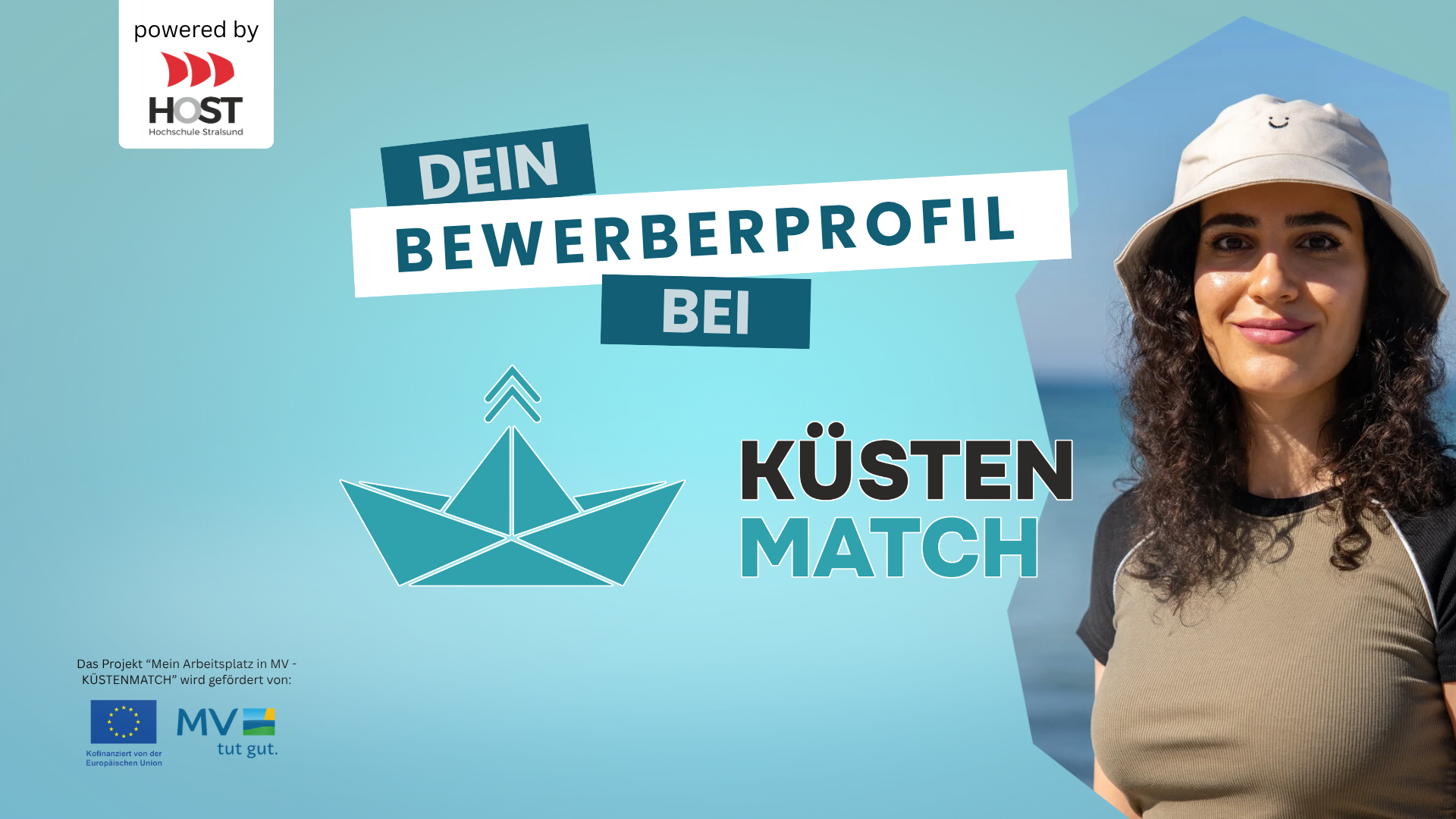 Banner mit Überschrift und Logo